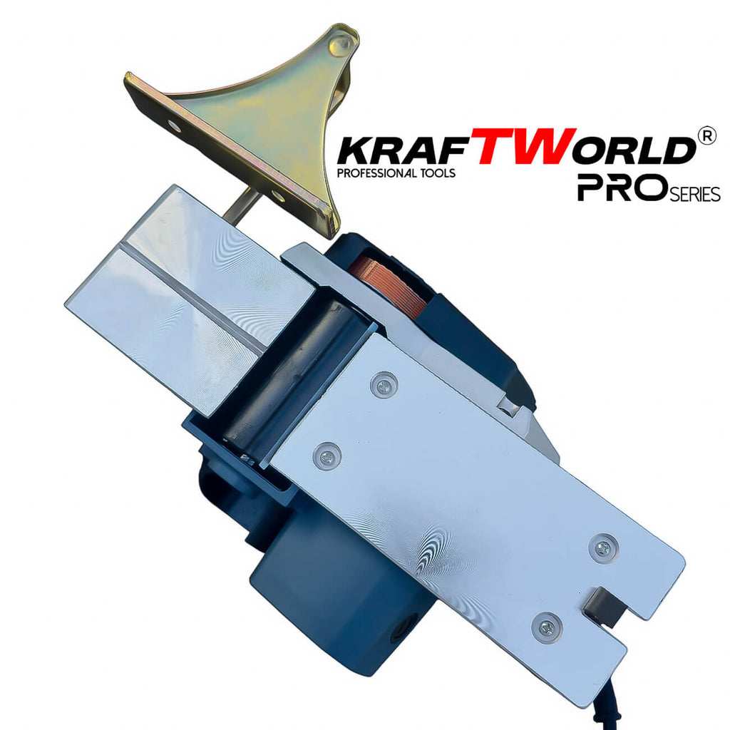 Електрическо Гредово Ренде 800W KraftWorld – 82 мм, 0–2,5 мм дълбочина, 16 000 об./мин – снимка 5