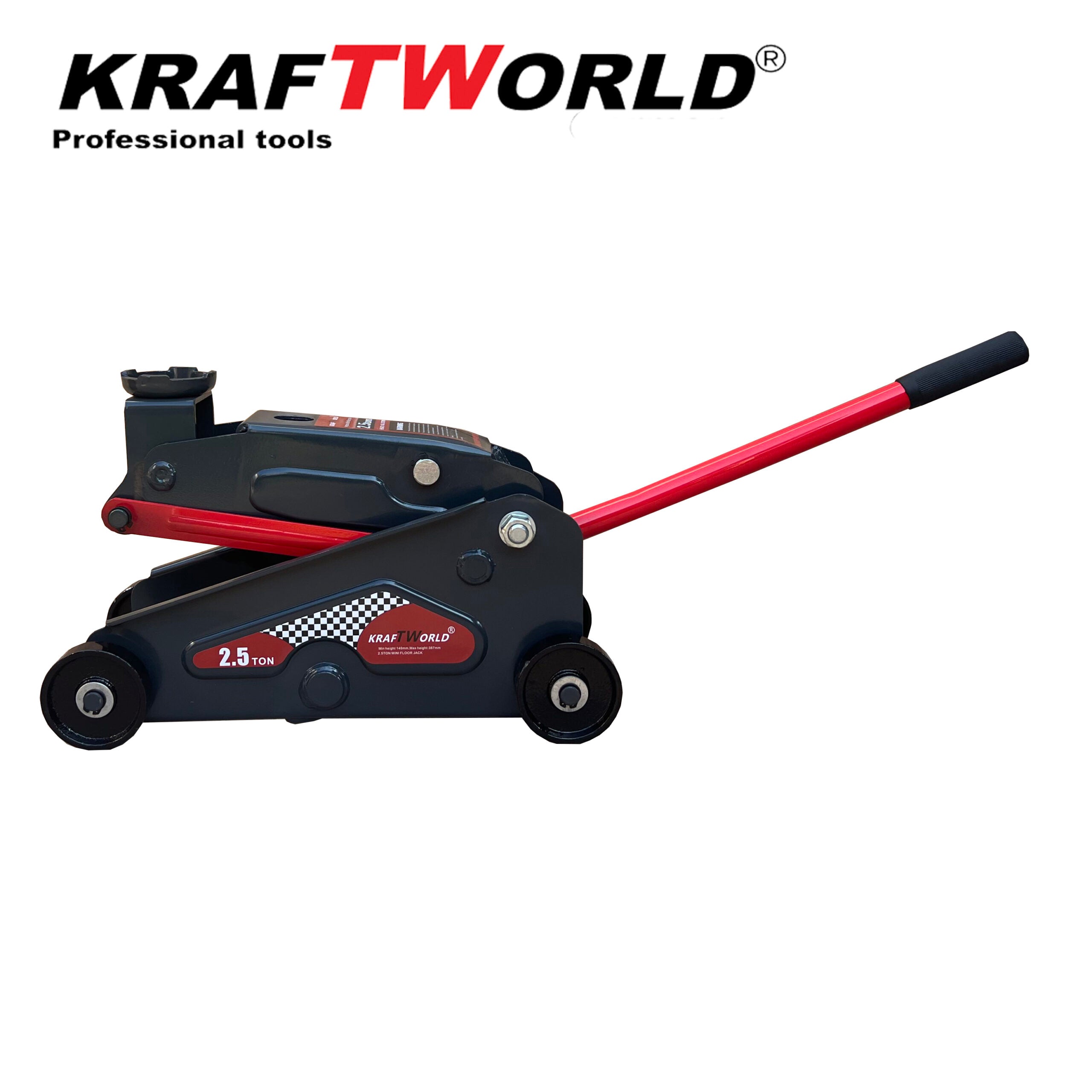 Крик тип крокодил KraftWorld за джипове, бусове, ванове 2.5 тона 140 - 387мм – снимка 3