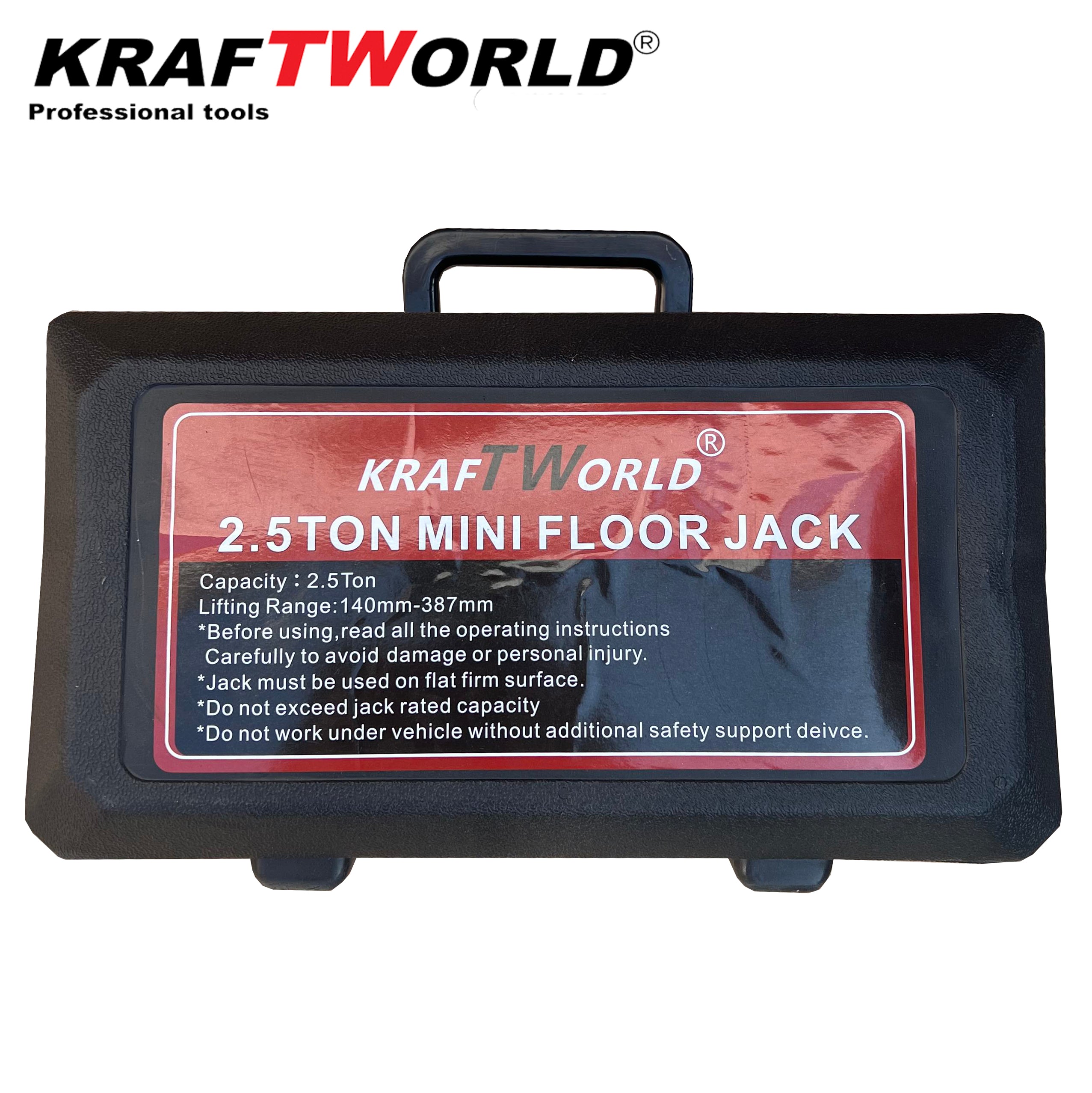 Крик тип крокодил KraftWorld за джипове, бусове, ванове 2.5 тона 140 - 387мм – снимка 5