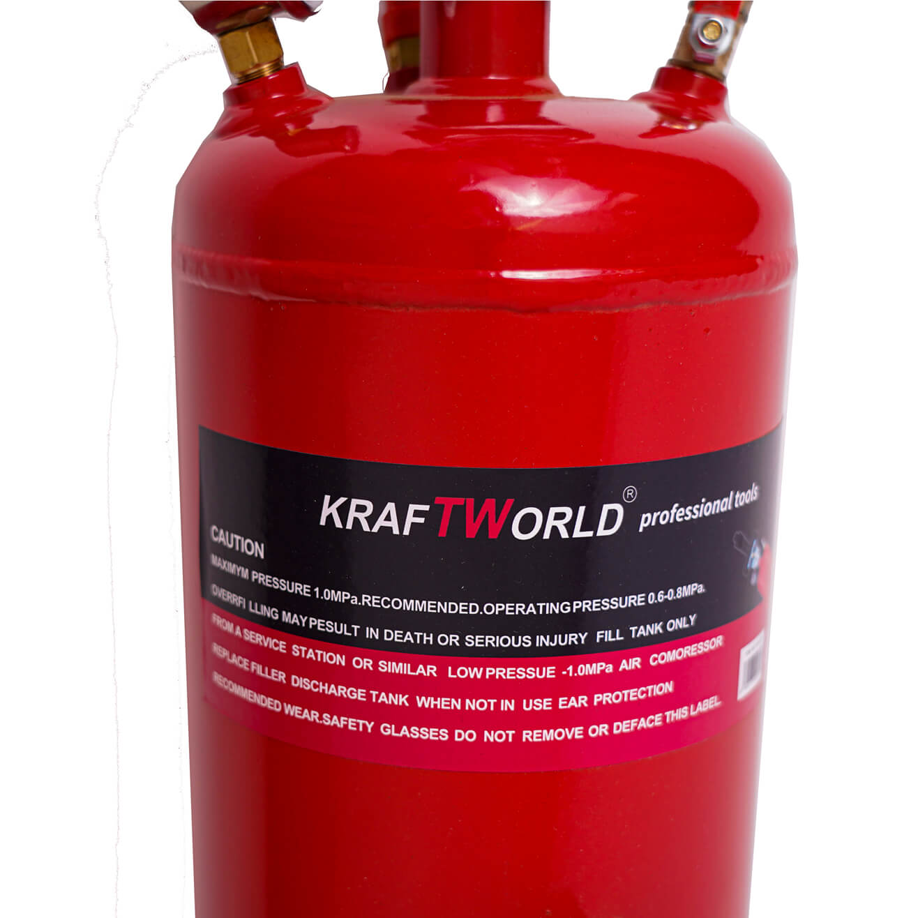Компресор тип Бутилка за Шоково Помпане на Гуми 9л. KRAFT WORLD – снимка 3