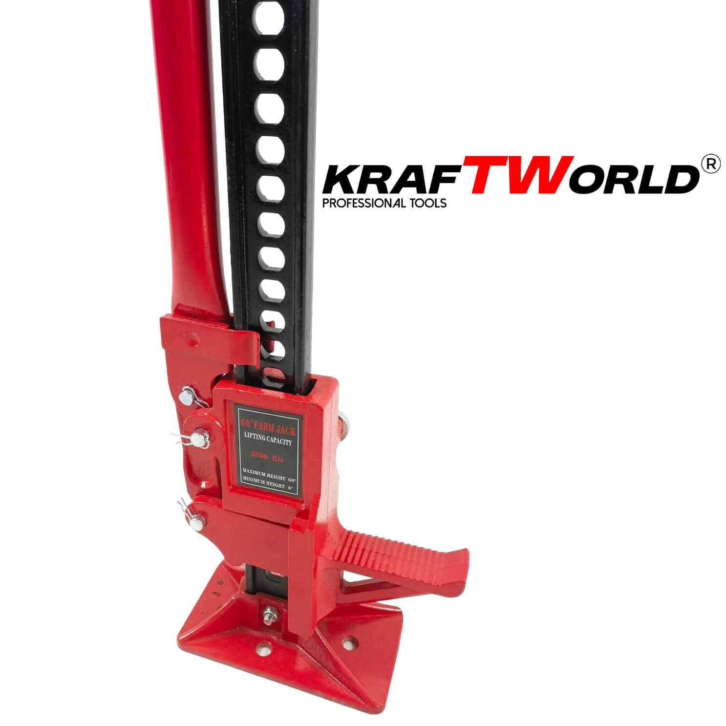 KraftWorld Pro – Универсален крик 60″ с товароносимост 3 тона – снимка 3