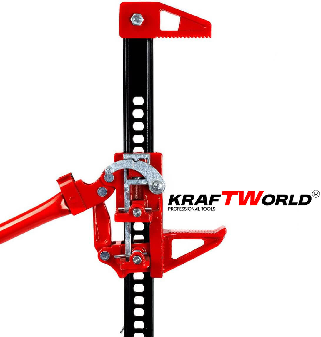 KraftWorld Pro Универсален крик 48″ с товароносимост 3 тона – снимка 3