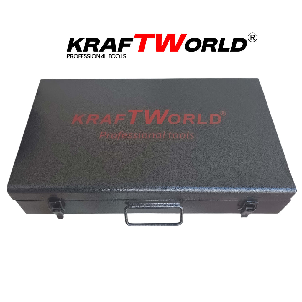 Лепачка KraftWorld 2500W за PPR тръби | Ф20–63 мм + Ножица и аксесоари в метален куфар – снимка 8