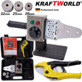 Немска Лепачка KraftWorld с Мощност 800W + Ножица за ППР Тръби