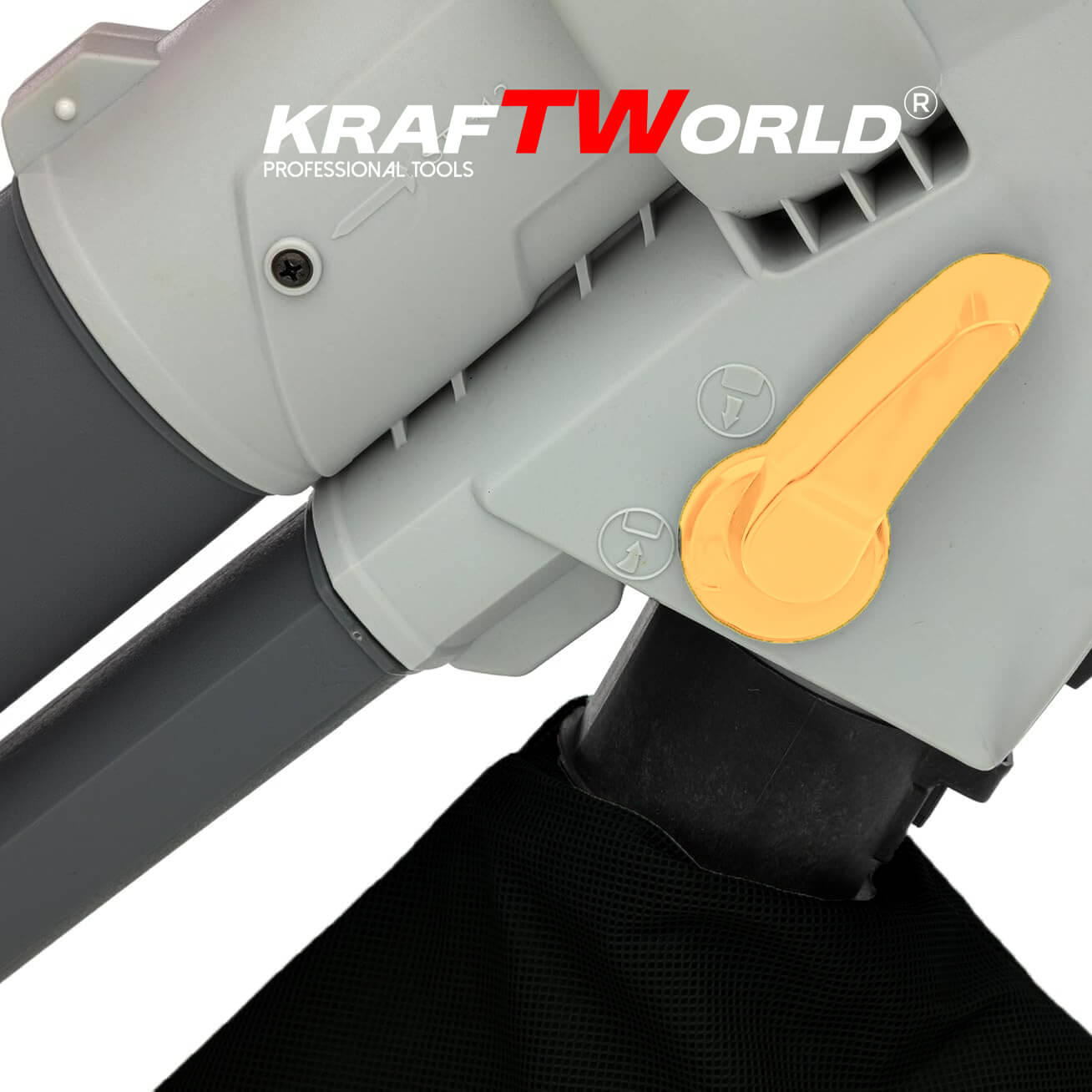 Електрически листосъбирач KraftWorld 3000W – Издухване, Засмукване, Раздробяване + Подарък втора торба – снимка 4