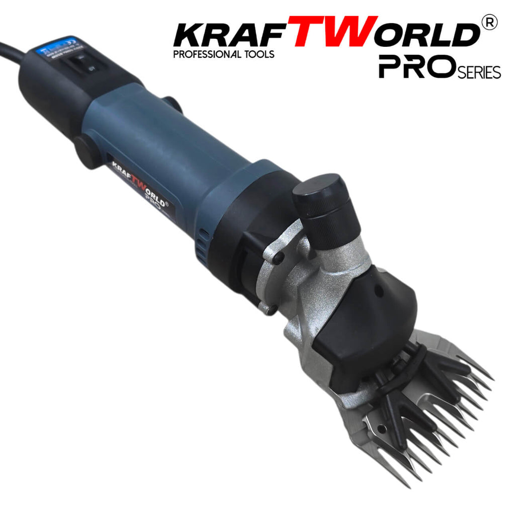 Машина за стригане на овце KraftWorld 1600W – електрическа ножица за животни – снимка 3