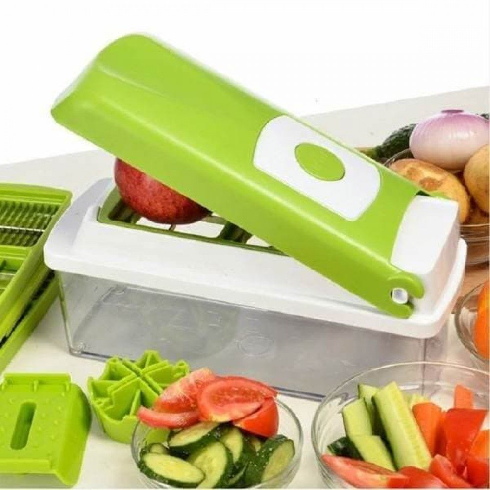Кухненско Мултифункционално ренде слайсър Genius Nicer Dicer Plus с Аксесоари – снимка 3