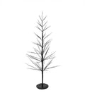 LED Коледно Дърво черно/с 600LED БЯЛА СВ. 150см