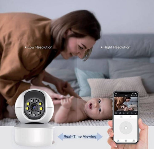 HD WiFi камера за наблюдение на закрито – снимка 2