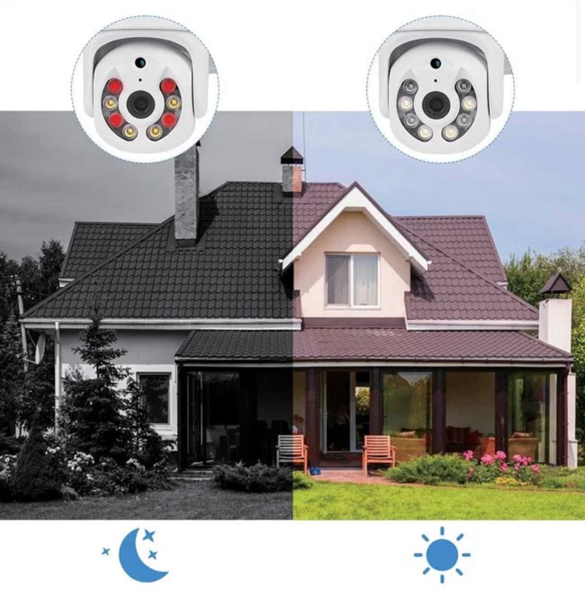 HD WiFi камера за наблюдение на закрито – снимка 4