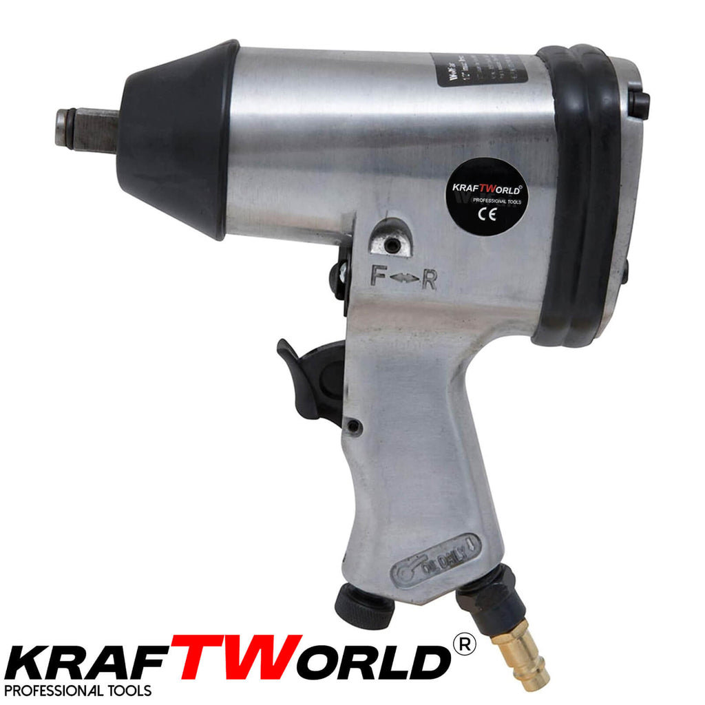 Гайковерт 1/2” 850нм комплект 17 части в куфар KraftWorld – снимка 3