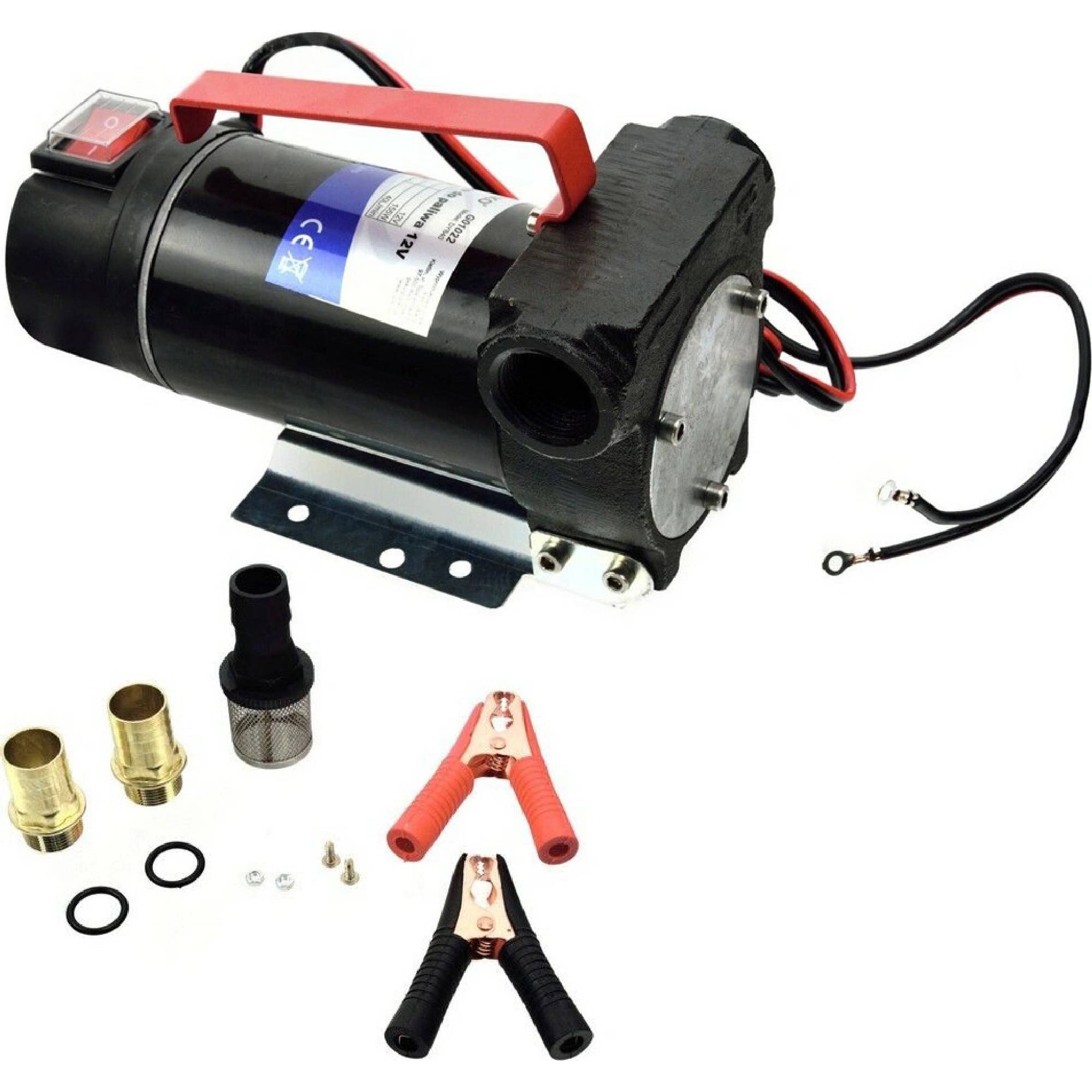 Помпа за гориво и течности KraftWorld 12V – 40 л/мин, 200W – снимка 4