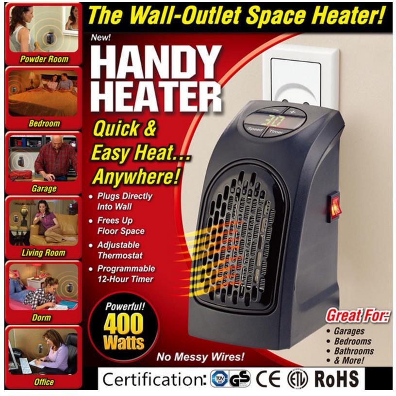 Портативна печка Handy Heater, 400w, с таймер – снимка 4