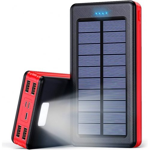 Power Bank със Соларен Панел 60 000 mAh – снимка 3