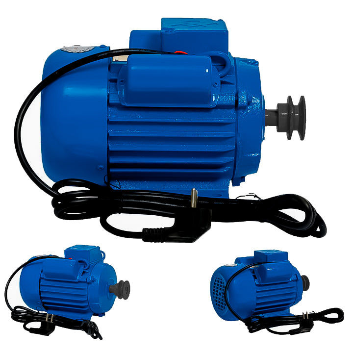 Монофазен електромотор 4 kW – 2800 об./мин, чугунен корпус – снимка 6