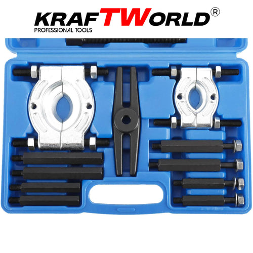 KraftWorld Pro – Инструмент за демонтаж на лагери и зъбни колела 30–70 мм – снимка 2