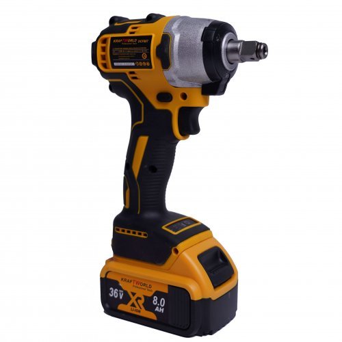 Акумулаторени Ударни Гайковерт и Ъглошлайф KRAFT WORLD 36V, 8Ah – снимка 5