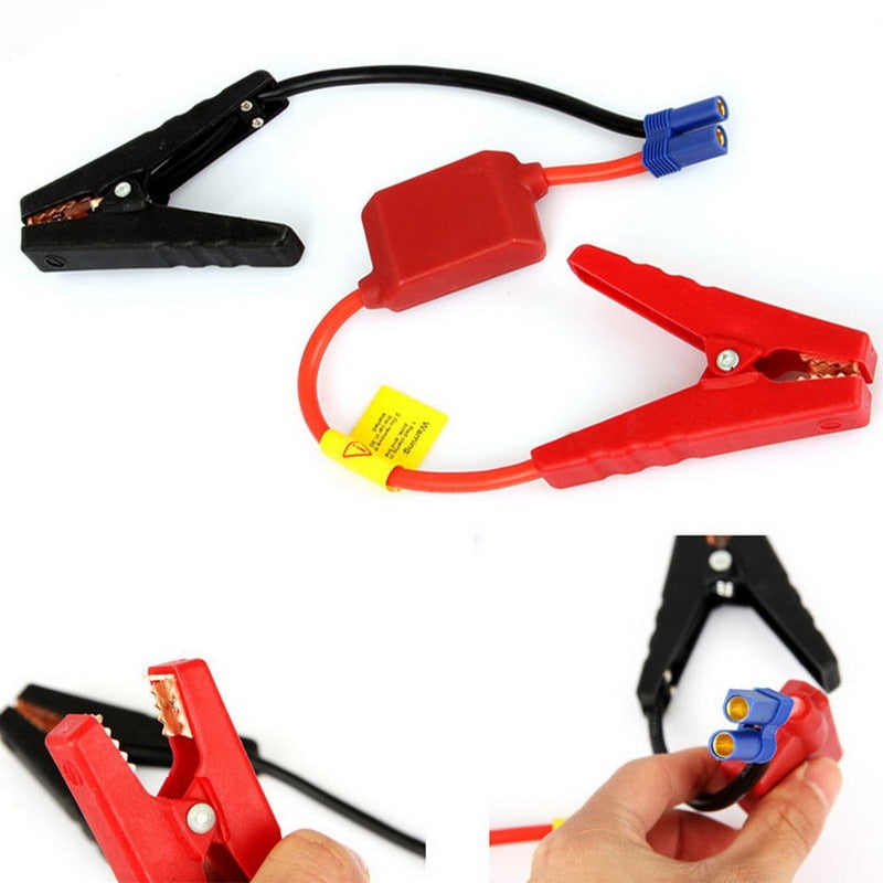 Мултифункционален Комплект Стартерно Устройство High Power Jump starter за кола и компресор – снимка 3