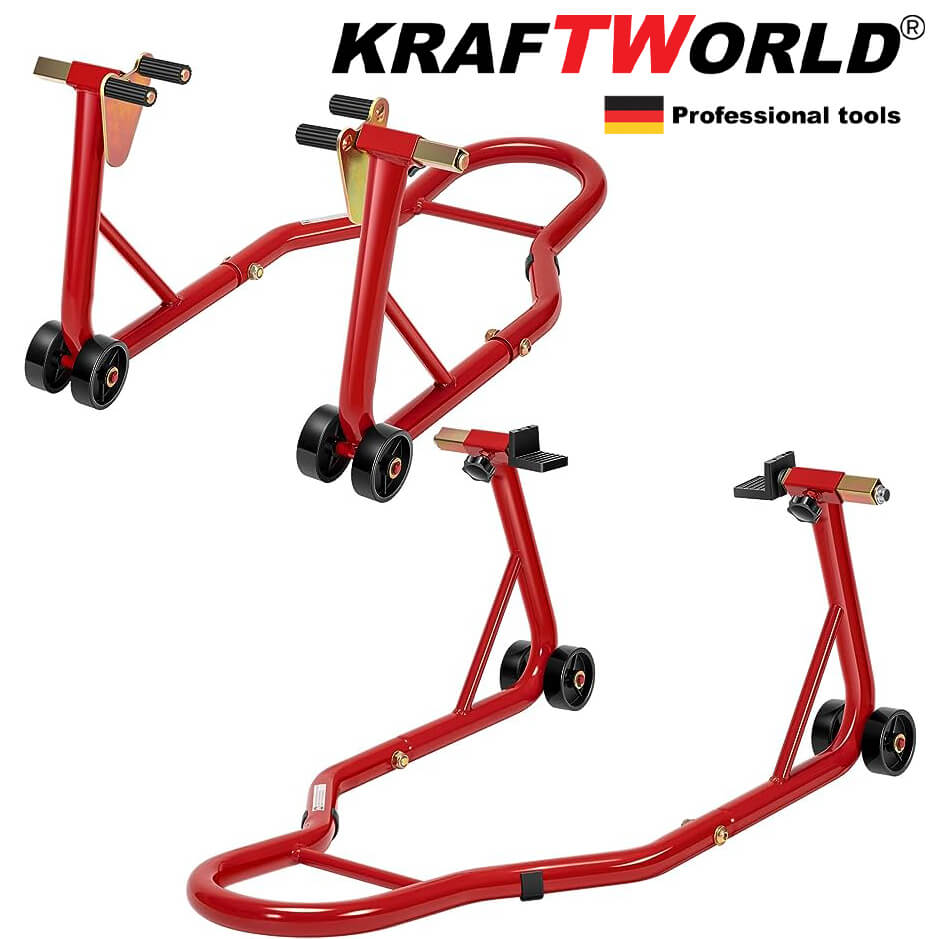Предна и Задна Стойка за Мотор KRAFT WORLD – снимка 3