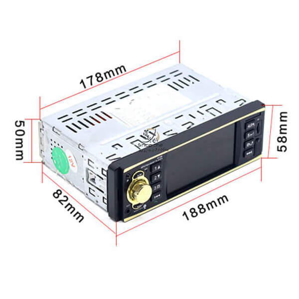 Авто Плеър MP5 ,1DIN, Дисплей 4 инча, Bluetooth + Дистанционно за Волан 4019B – снимка 5