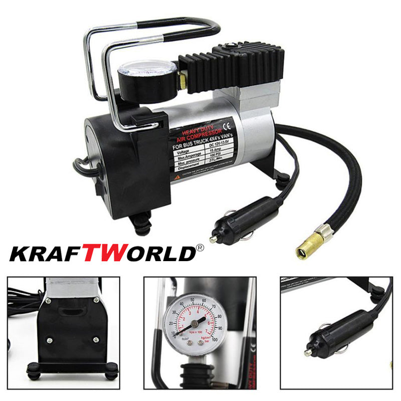 Компресор за Гуми с Метален Корпус 12V