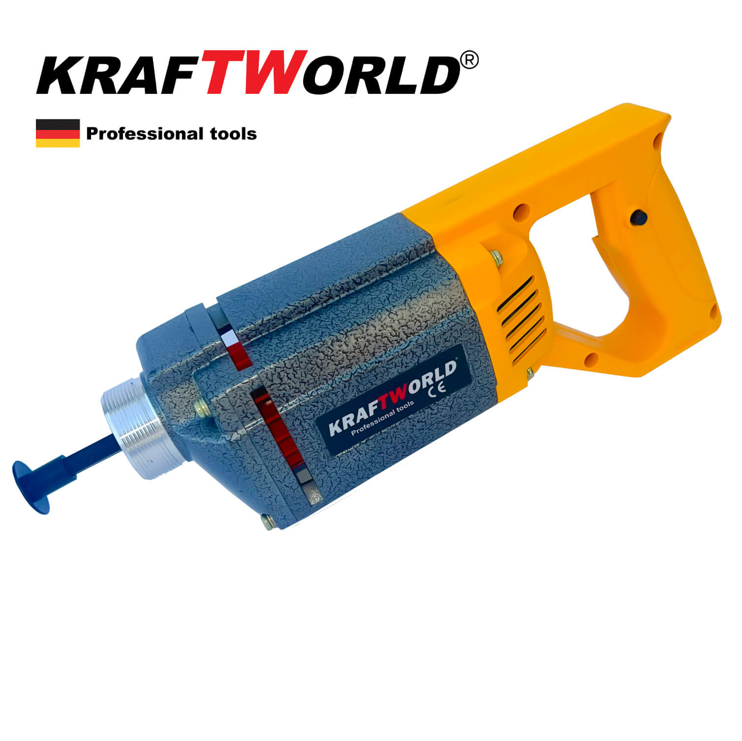 Немски Иглен Вибратор за Бетон KraftWorld 1800W – снимка 4
