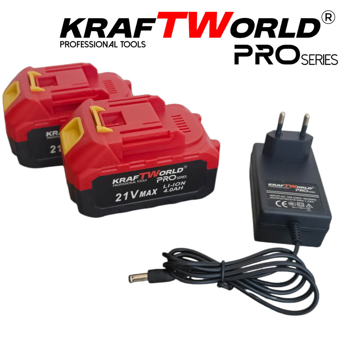 Акумулаторна Водоструйка KraftWorld с 2 Батерии Налягане 26 бара + Kонтейнер за Препарат и Аксесоари – снимка 7